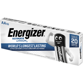 Energizer Ultimate Lithium AA batteri Ultimate Lithium AA batterier i 10-pack