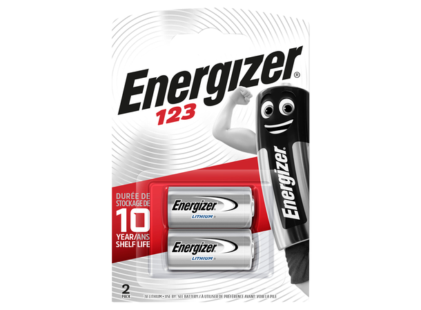 Energizer batteri CR123 Energizer Lithium Photo 123 batteri 