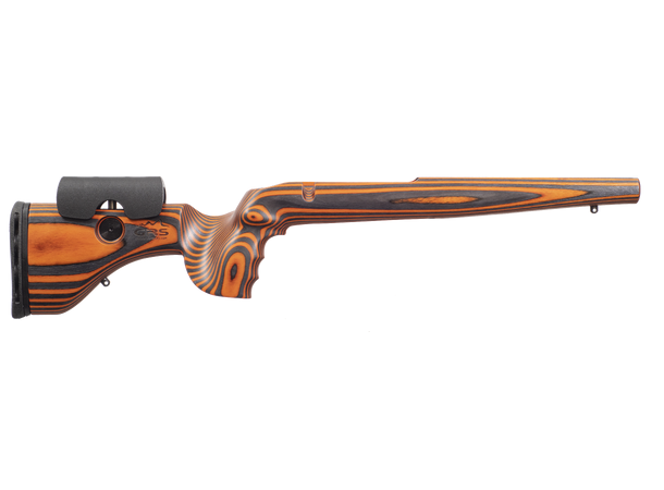 GRS Hunter Light Sauer 100 Orange/Black Bjørkelaminat, ca. 1040g, 71,5cm 