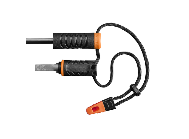 Gerber Fire Starter Tennstål, Totallengde 11,9cm, Vekt 73g 