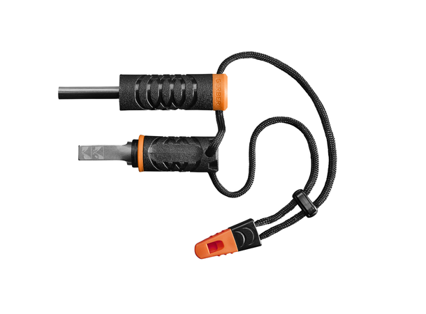 Gerber Fire Starter Tennstål, Totallengde 11,9cm, Vekt 73g