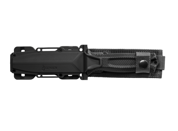 Gerber Strongarm Black Serrated Kniv, Bladlengde 12cm, Vekt 204g 