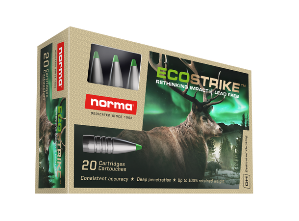 Norma Ecostrike 30-06 9,7g / 150gr Blyfri kobberkule