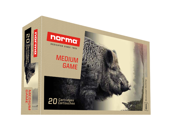 Norma Nosler BST 6,5X55 120gr / 7,8g Norma Hylse m/ Nosler Ballistic Tip Kule 