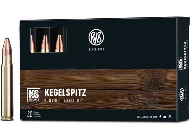 RWS Cone Point 9,3X62 16g/246gr Blykule med mekanisk blylås 