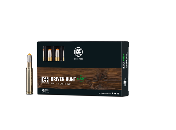 RWS Driven Hunt 308 WIN 10,7g/165 gr Miljøvennlig kule spesielt til drivjakt 