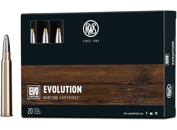 RWS Evolution 30R Blaser 11,9g/184gr Garantert bra presisjon og penetrasjon 