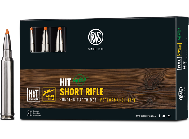 RWS HIT 300 WIN MAG 10,7g/165gr SR Homogen kule fra RWS, Short Rifle