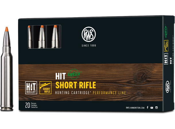 RWS HIT 300 WIN MAG 10,7g/165gr SR Homogen kule fra RWS, Short Rifle 