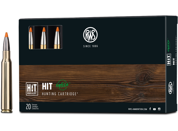 RWS HIT 7x64 9,1g/140gr Homogen kule fra RWS 