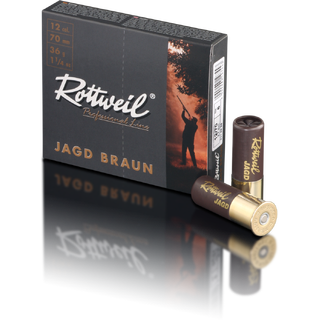 Rottweil Jagd Brown 12/70 US3 36g Rottweil Jagd Braun, Bly, 12/70