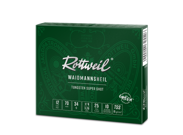 Rottweil Waidmannsheil Tungsten 12/70 Waidmannsheil plast, Tungsten 