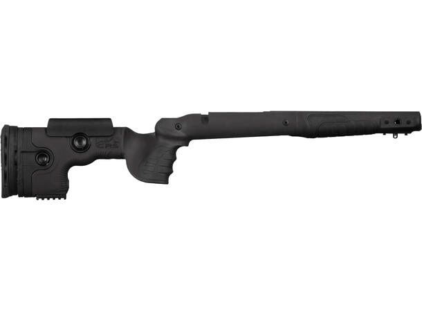 GRS Bifrost Mauser M98 RH Black Lett, sterkt komposittskjefte ca. 1350 g