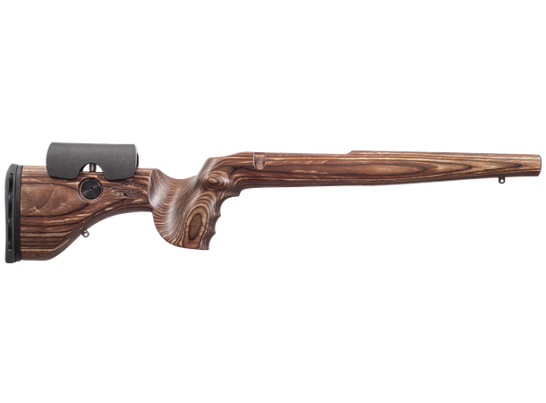 GRS Hunter Light Tikka T3/T3X Brown Bjørkelaminat, ca. 1040g, 71,5cm 