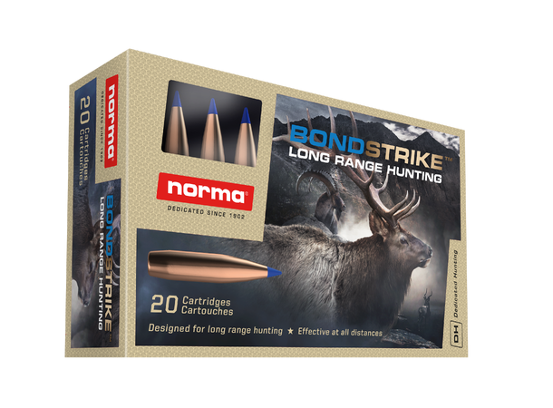 Norma BondStrike™ 6,5 Creedm 9,27g/143gr Ekstrem presis og effektiv på langt hold