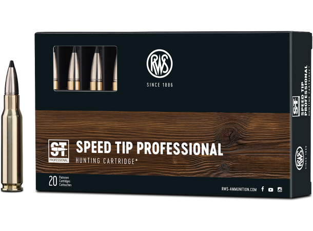 RWS Speed Tip Pro 308 WIN. 10,7g/165gr Veldig effektiv, selv på lengre avstand 