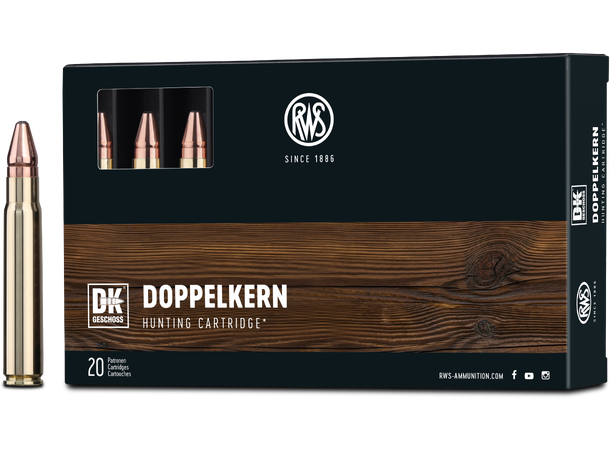 RWS Twin Core 9,3X62 14,6g/225gr Dobbelkjernet blykule 