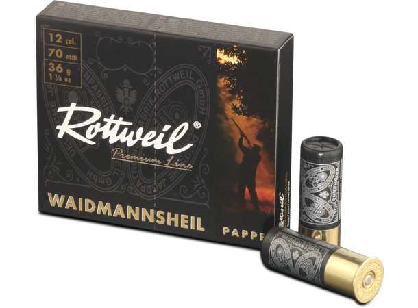 Rottweil Waidmannsheil Papp 12/70 Waidmannsheil papp, bly 