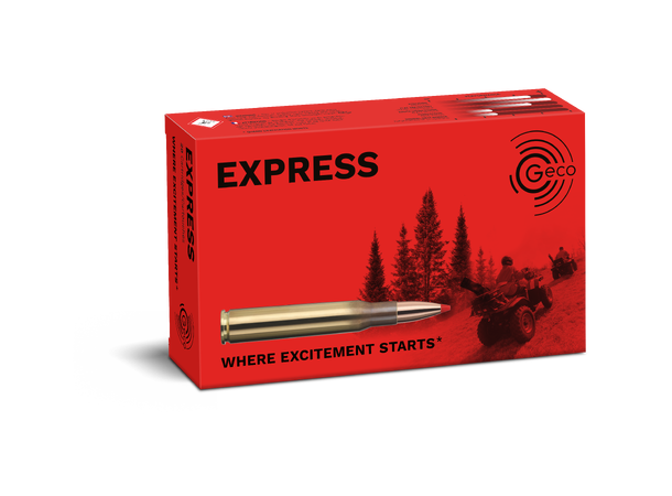 GECO Express 30-06 10,7 g / 165 gr Super presisjon og flat kulebane