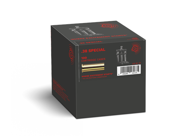 Geco Hylser .38 Special 1000pk. Geco hylser til hjemmelading 