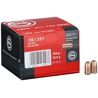 Geco Kuler HP .38/357 Mag 158g Geco Hollow Point 200pk.