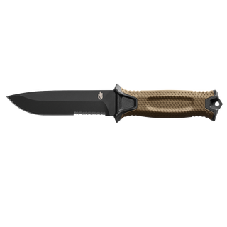 Gerber Strongarm Coyote Serrated Kniv, Bladlengde 12cm, Vekt 204g