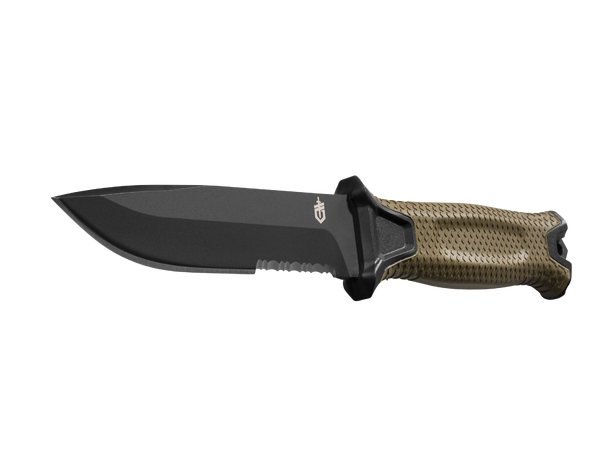 Gerber Strongarm Coyote Serrated Kniv, Bladlengde 12cm, Vekt 204g 