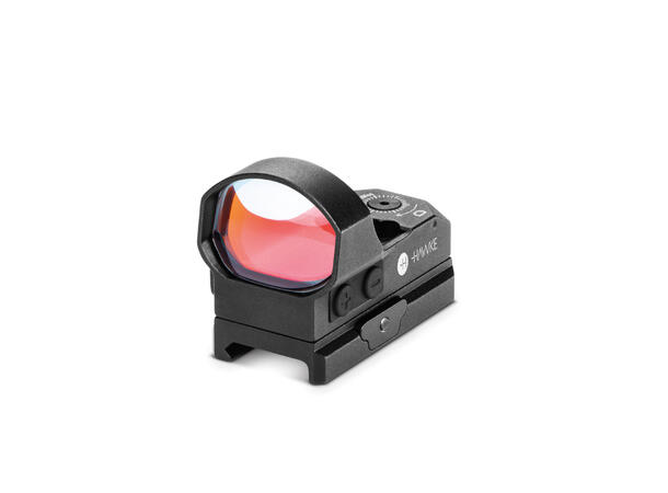 Hawke Reflex Sight "Wide View" Circle D. Rød 8-trinns, 2 MOA Dot, Weaver feste 