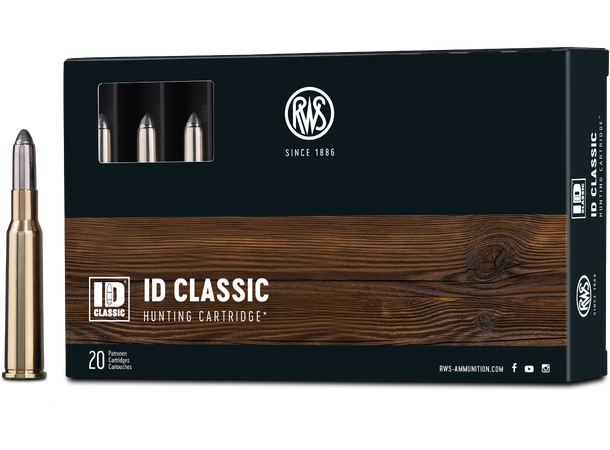 RWS ID Classic 7X57R 11,5g/177gr Nikkelbelagt kule fra RWS