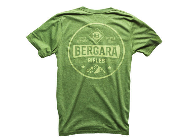 Bergara T-skjorte Olive L Bergara T-skjorte