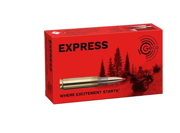 GECO Express 308 WIN 10,7 g / 165 gr Super presisjon og flat kulebane