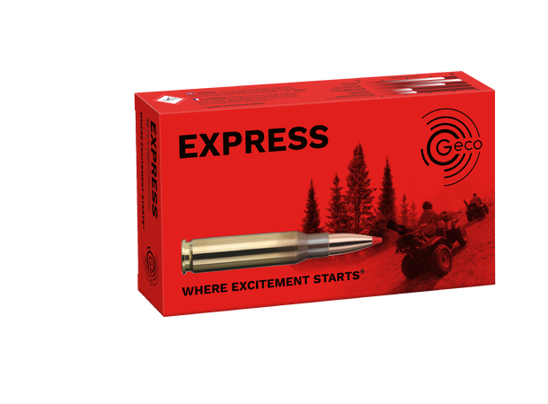 GECO Express 308 WIN 10,7 g / 165 gr Super presisjon og flat kulebane 