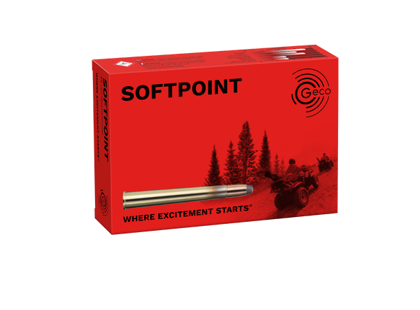 GECO Softpoint 9,3x74R 16,5 g / 255 gr Konvensjonell blykule fra GECO