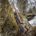 GRS Hunter Light Mauser M25 Green mt cam Bj&#248;rkelaminat, ca. 1040g, 71,5cm