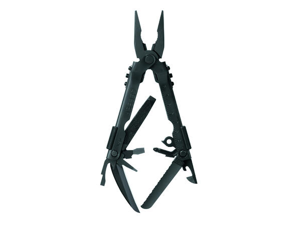 Gerber MP 600 Needlenose Black Multiverktøy, 14 Verktøy, Vekt 266g 
