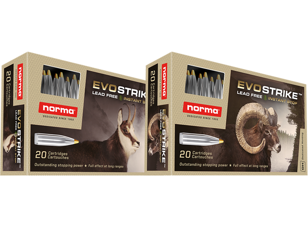 Norma EvoStrike™ 270 Win 6,2g/96gr Blyfri kule for knall og fall effekt