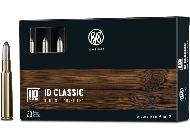 RWS ID Classic 7x57 11,5g/177gr Nikkelbelagt kule fra RWS 