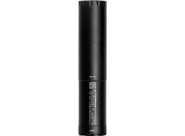A-Tec Optima 50 Maks. Kal. 30 5/8" - 24 Optima m/gjenger, 230mm, 395g, 31dB 