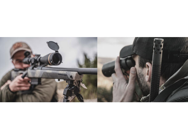 Bergara Wilderness Thumbhole Carbon Tommelhullstokk og Carbon løp