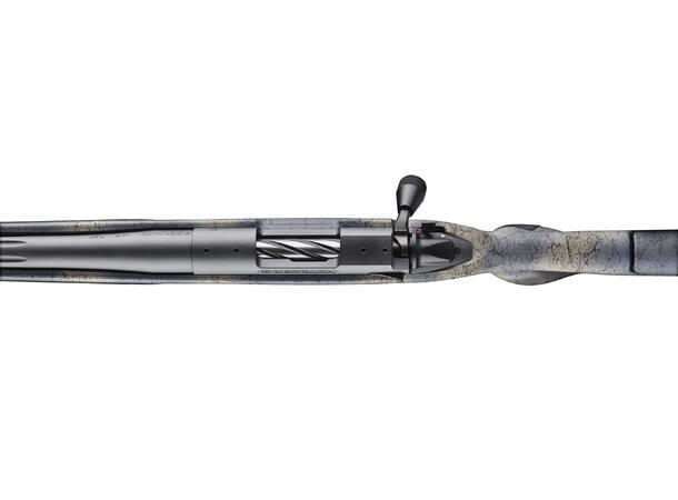 Bergara Wilderness Thumbhole Steel Tommelhullstokk og flutet løp