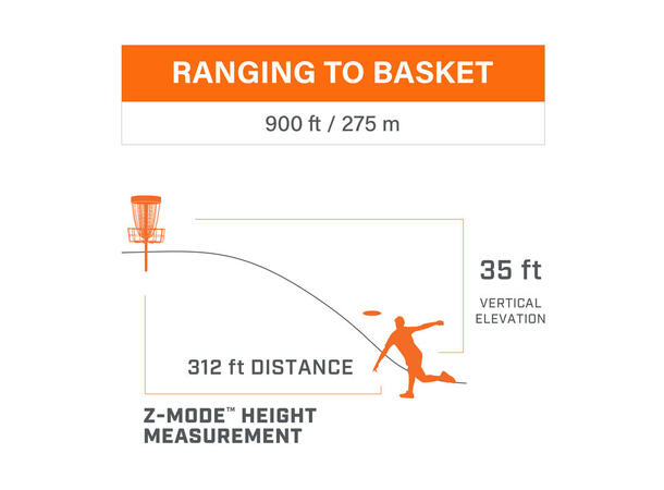 Bushnell Edge Disc Golf 6x Forstørrelse, 7-780 meter 