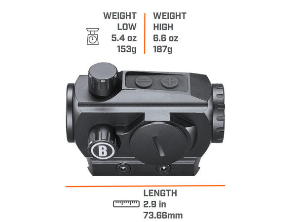 Bushnell Rødpunktsikte TRS-125 Trophy Rødpunktsikte TRS-125 1X22