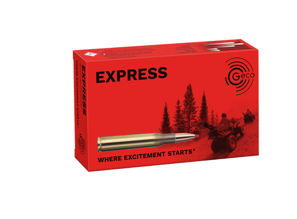 GECO Express 9,3X62 16,5 g / 255 gr Super presisjon og flat kulebane