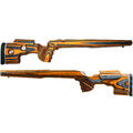 GRS Sporter Rem 700 BDL LA Orange/Black Bj&#248;rkelaminat, ca. 1380g, 76cm