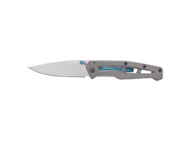 Gerber Paralite foldekniv Paralite silver/blue foldekniv 