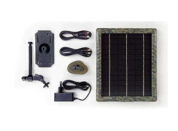 ICUsun Solcellepanel 5,4 Watt Solcellepanel til viltkamera 