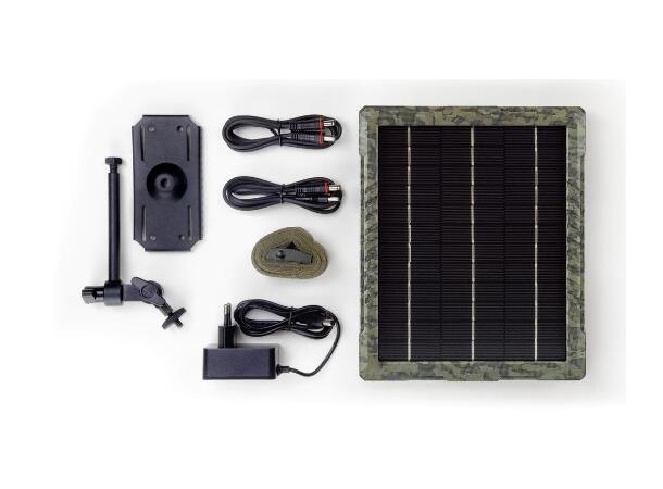 ICUsun Solcellepanel 5,4 Watt Solcellepanel til viltkamera