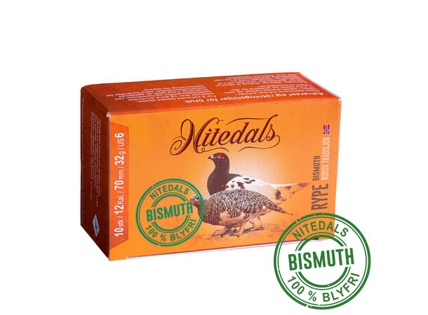 Nitedals Rype Bismuth 12/70 US6 32 g Nitedals Rype Bismuth