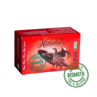 Nitedals Spesial Bismuth 12/70 34 g Bismuthpatron spesielt egnet til jakt