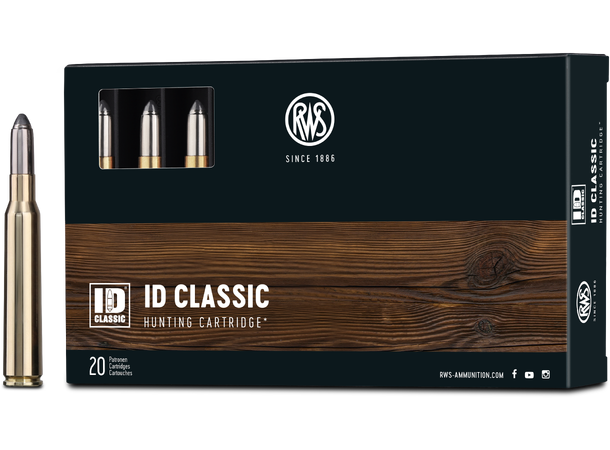 RWS ID Classic 7x64 10,5g/162gr Nikkelbelagt kule fra RWS